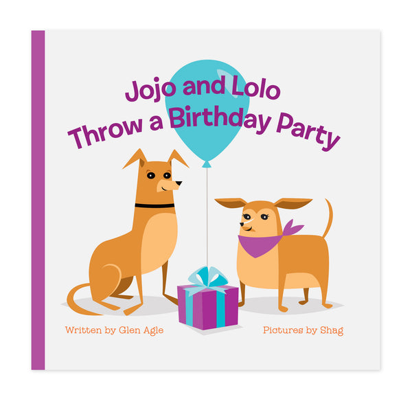 "Jojo and Lolo Throw a Birthday Party" Children's Book