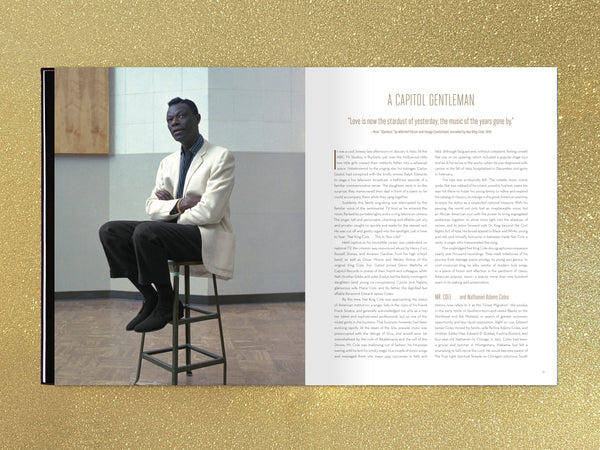 "NAT KING COLE: STARDUST" Limited-Edition Hardcover Book