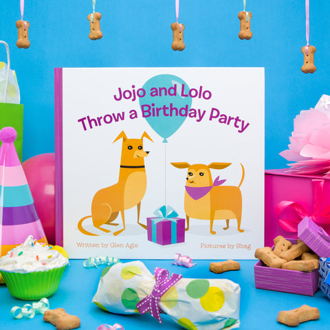 "Jojo and Lolo Throw a Birthday Party" Children's Book
