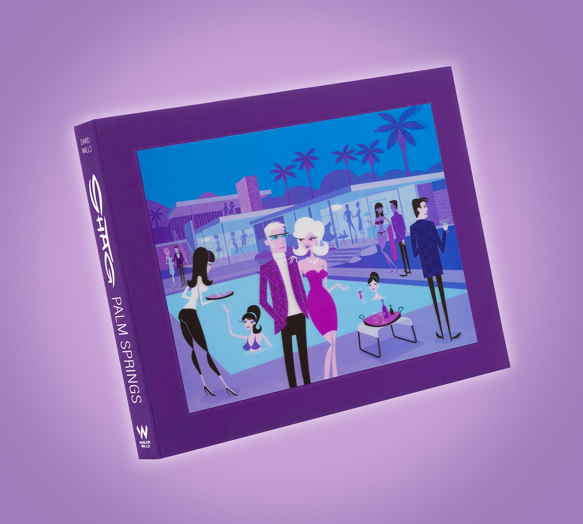 "SHAG · PALM SPRINGS" Luxury Edition | Purple